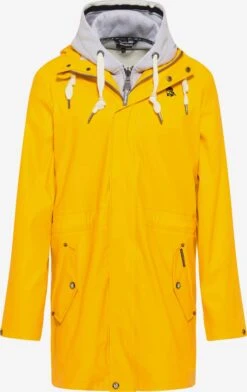 Schmuddelwedda Vestes De Mi-saison Parka Mi-saison Homme Jaune