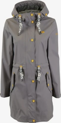 Schmuddelwedda Manteaux De Pluie Manteau Fonctionnel Femme Gris