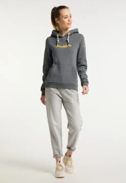 Schmuddelwedda Sweats à Capuche Sweat-shirt Hamburg Femme Gris -Schmuddelwedda 63c6ad50be6bec4ae074f502e62e8ab9