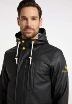 Schmuddelwedda Vestes De Mi-saison Parka Mi-saison Homme Noir -Schmuddelwedda 64823c88bc1e0ac6d31bd828cd81dde7