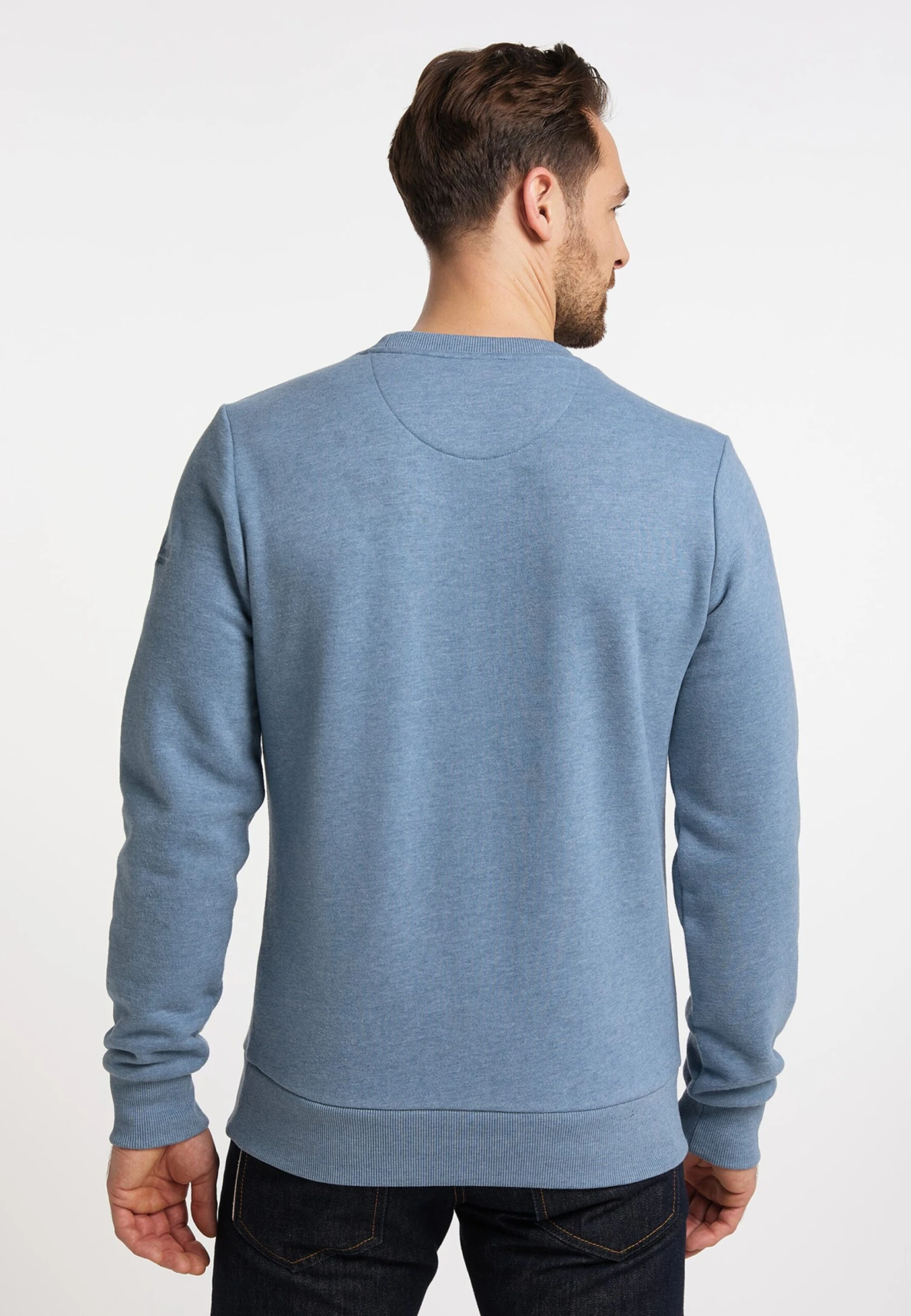 Schmuddelwedda Sweatshirts Sweat-shirt Homme Bleu Fumé 5 Schmuddelwedda Sweatshirts Sweat-shirt Homme Bleu Fumé – Image 3