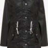 Schmuddelwedda Parkas Parka Mi-saison Altiplano Femme Noir -Schmuddelwedda 6694dac90648c7535aa506623739a3b2