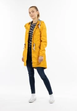 Schmuddelwedda Manteaux De Pluie Manteau Fonctionnel Femme Jaune -Schmuddelwedda 68468ef2490cb51c043504ef7b8a10ac