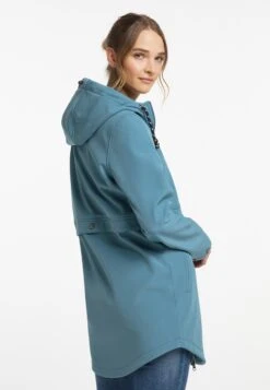 Schmuddelwedda Manteaux De Pluie Manteau Fonctionnel Femme Bleu-gris -Schmuddelwedda 6a09ccbbc7af73989fe9d473d33dd8d7