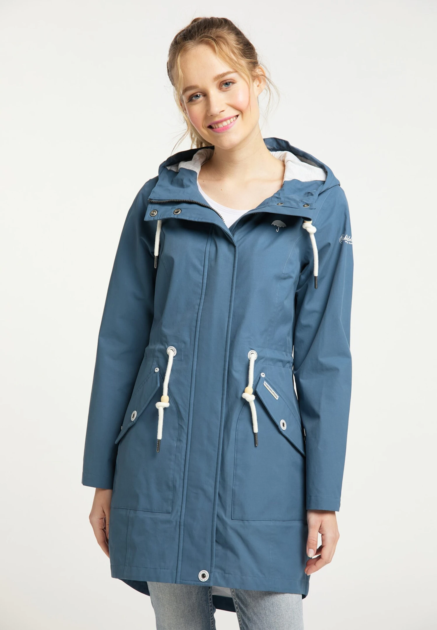 Schmuddelwedda Vestes Dextérieur Veste Fonctionnelle Femme Bleu Fumé 4 Schmuddelwedda Vestes Dextérieur Veste Fonctionnelle Femme Bleu Fumé – Image 2