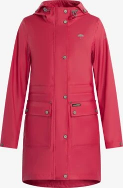 Schmuddelwedda Manteaux De Pluie Manteau Fonctionnel Femme Framboise