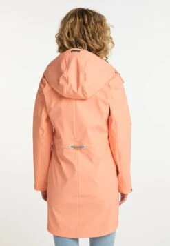 Schmuddelwedda Manteaux De Pluie Manteau Fonctionnel Femme Abricot -Schmuddelwedda 6e3bf4dc19b1a9c776972c1ea0ec8694