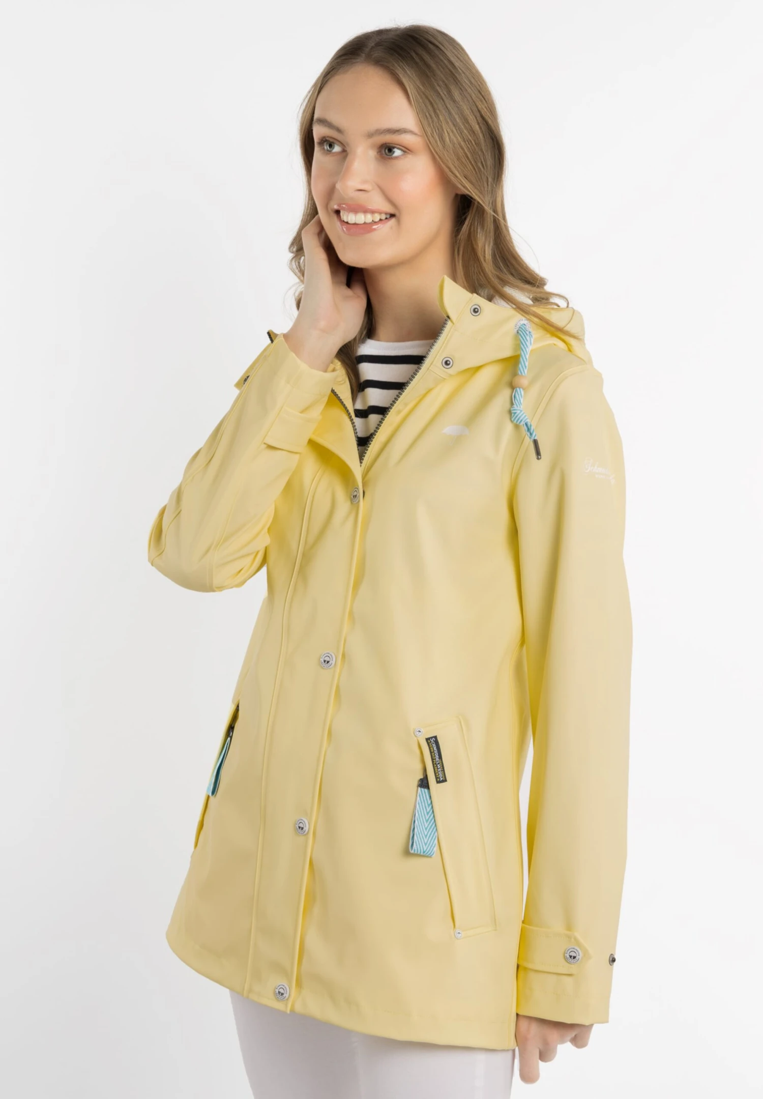 Schmuddelwedda Vestes Dextérieur Veste Fonctionnelle Femme Jaune Clair 4 Schmuddelwedda Vestes Dextérieur Veste Fonctionnelle Femme Jaune Clair – Image 2
