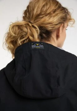 Schmuddelwedda Manteaux De Pluie Manteau Mi-saison Femme Noir -Schmuddelwedda 7061cdd3b752c215e31b7ad39cf7b826