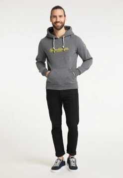 Schmuddelwedda Sweats à Capuche Sweat-shirt Usedom Homme Gris Chiné -Schmuddelwedda 771d48b7c6d8169bf53d9f10b1f9af4b