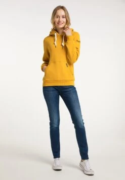 Schmuddelwedda Sweats à Capuche Sweat-shirt Femme Curry -Schmuddelwedda 77b3570ef7cd91ff813e916e24244126