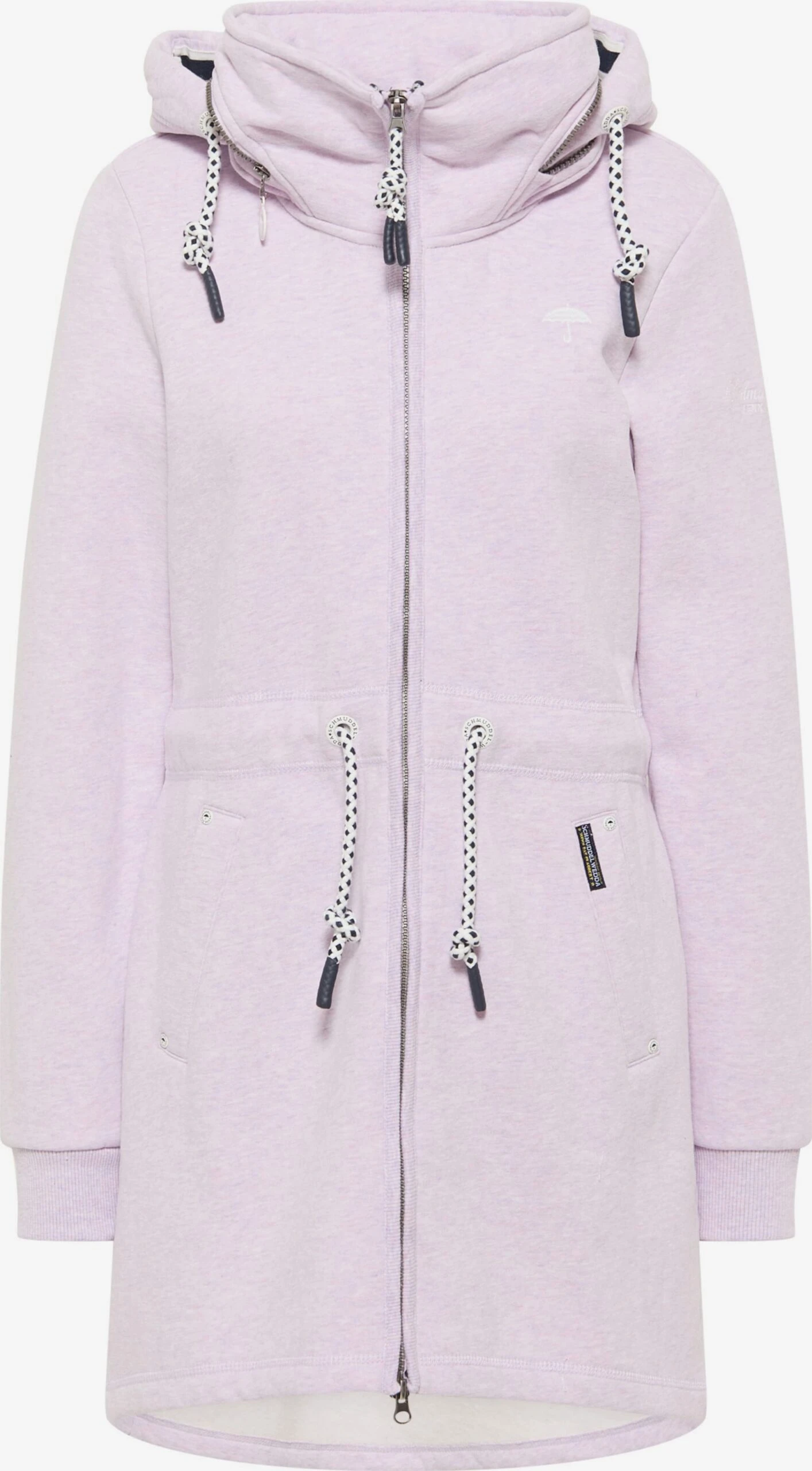 Schmuddelwedda Sweats Zippés Veste De Survêtement Femme Violet Chiné 3 Schmuddelwedda Sweats Zippés Veste De Survêtement Femme Violet Chiné