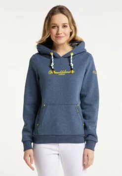 Schmuddelwedda Sweats à Capuche Sweat-shirt Lübeck Femme Marine -Schmuddelwedda 7952e8921ae47d3befd722a9685fc398