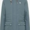 Schmuddelwedda Parkas Parka D’hiver Homme Bleu-gris