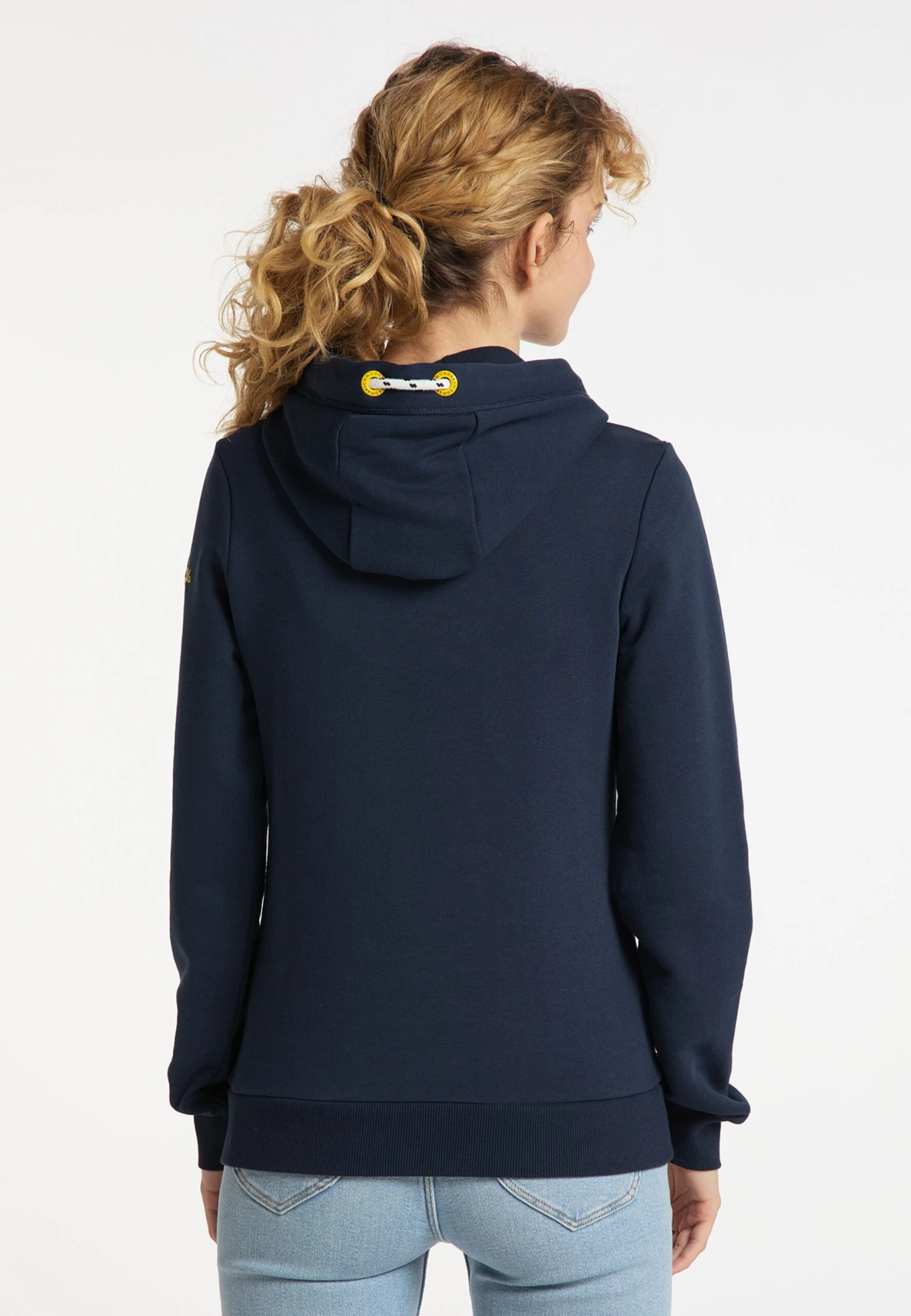 Schmuddelwedda Sweats à Capuche Sweat-shirt Femme Marine 5 Schmuddelwedda Sweats à Capuche Sweat-shirt Femme Marine – Image 3