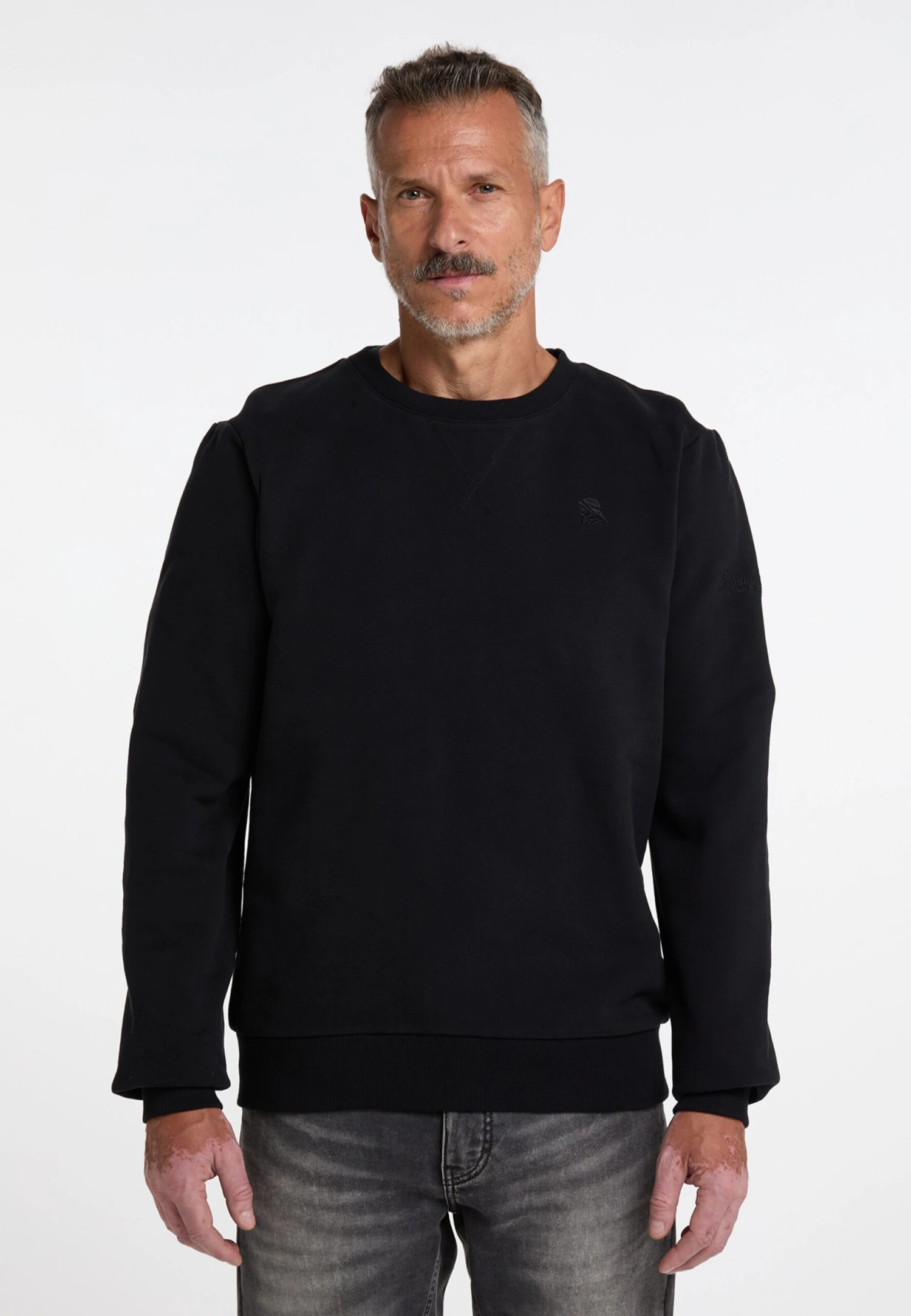 Schmuddelwedda Sweatshirts Sweat-shirt Homme Noir 4 Schmuddelwedda Sweatshirts Sweat-shirt Homme Noir – Image 2