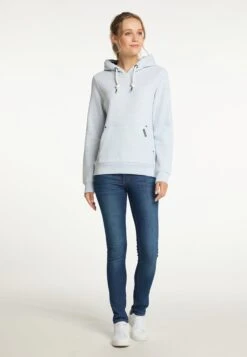 Schmuddelwedda Sweats à Capuche Sweat-shirt Femme Bleu Clair -Schmuddelwedda 7f1c6a4dc2985fa201f60c6d28d6f0e4