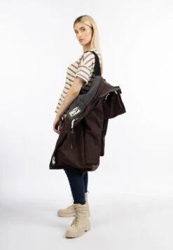 Schmuddelwedda Manteaux De Pluie Manteau Fonctionnel Femme Brun Foncé -Schmuddelwedda 7f45732be4dcd192b34517e3dddb9353