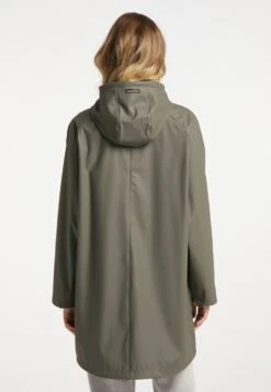 Schmuddelwedda Manteaux De Pluie Manteau Mi-saison Femme Olive -Schmuddelwedda 800af6e8ed8bf95c74a2a7cd6582e726