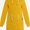 Schmuddelwedda Manteaux De Pluie Manteau Fonctionnel Femme Jaune Dor -Schmuddelwedda 809aa7e35389e25cb5167ebc3e4d29cb