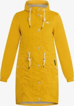 Schmuddelwedda Manteaux De Pluie Manteau Fonctionnel Femme Jaune Dor