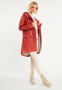 Schmuddelwedda Manteaux De Pluie Manteau Fonctionnel Femme Rouge -Schmuddelwedda 81164af4f847bdeadc69e6f794e45ed0