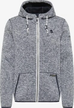 Schmuddelwedda Vestes En Polaire Veste En Polaire Philon Homme Gris / Gris Clair