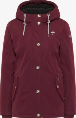 Schmuddelwedda Vestes Dhiver Veste D’hiver Femme Lie De Vin