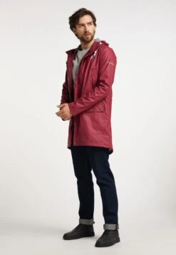 Schmuddelwedda Manteaux De Mi-saison Manteau Mi-saison Homme Rouge Foncé -Schmuddelwedda 86d71aa2ab7f88fdbacb8b7ffda4f6c0