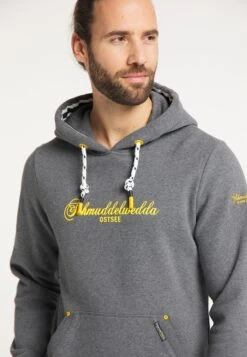 Schmuddelwedda Sweats à Capuche Sweat-shirt Ostsee Homme Gris Chiné -Schmuddelwedda 87b15e4b1711cf6afce909c42a51edf7