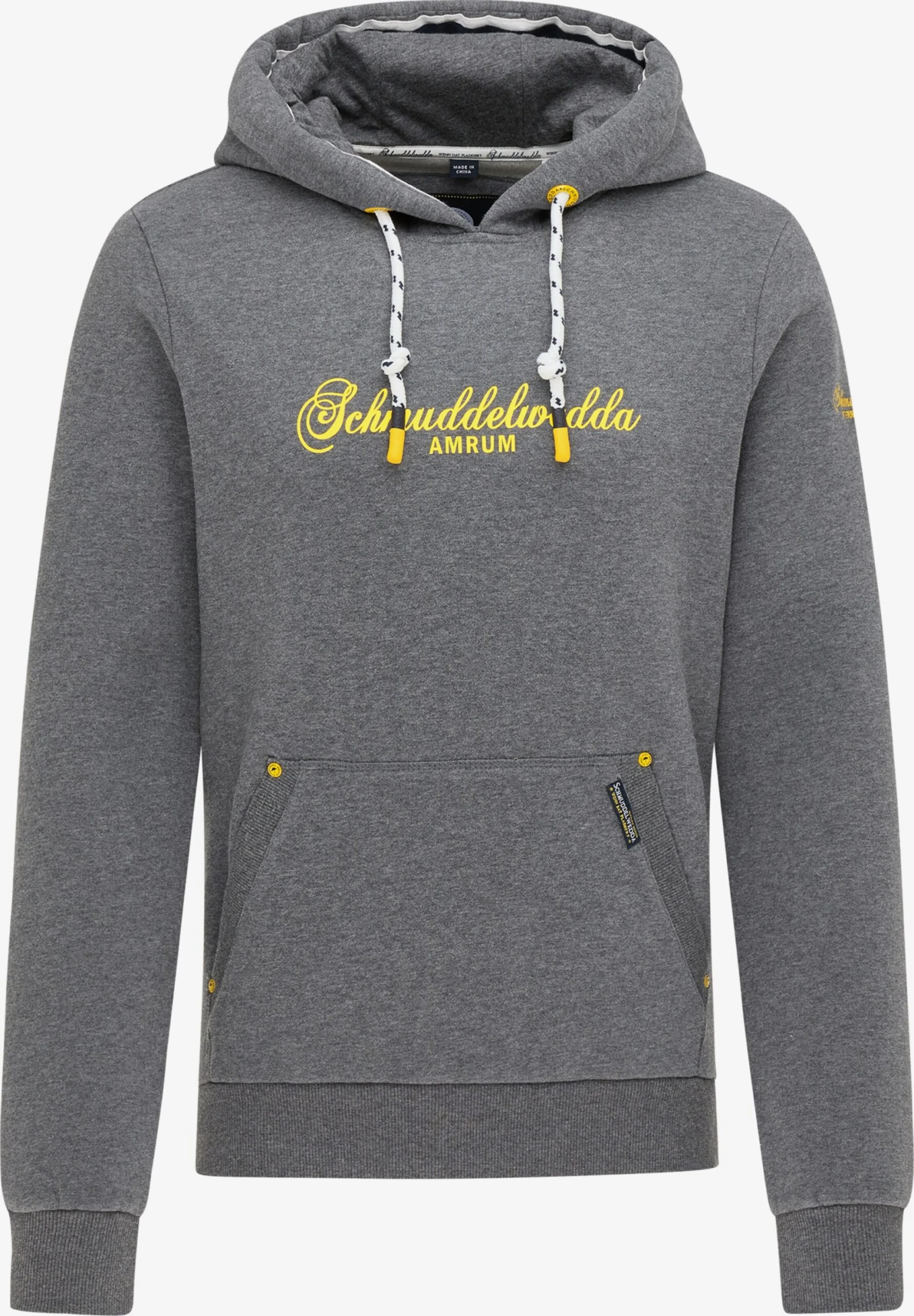 Schmuddelwedda Sweats à Capuche Sweat-shirt Amrum Homme Gris 3 Schmuddelwedda Sweats à Capuche Sweat-shirt Amrum Homme Gris
