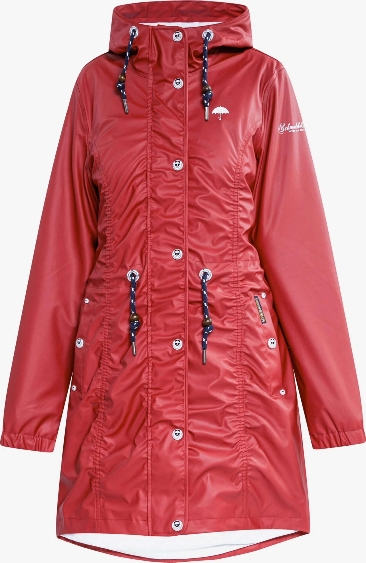 Schmuddelwedda Manteaux De Pluie Manteau Fonctionnel Femme Rouge Foncé 3 Schmuddelwedda Manteaux De Pluie Manteau Fonctionnel Femme Rouge Foncé
