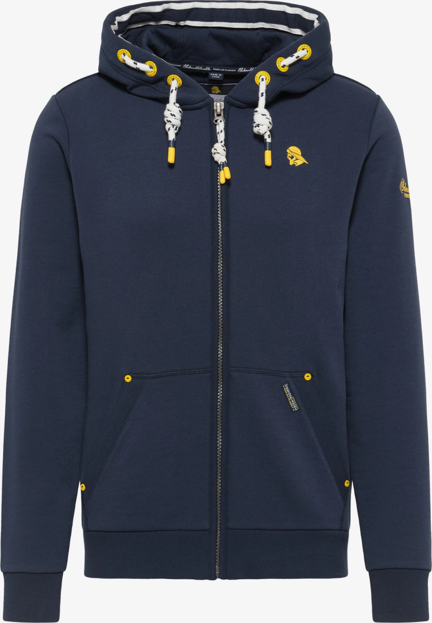 Schmuddelwedda Vestes à Capuche Veste De Survêtement Homme Marine 3 Schmuddelwedda Vestes à Capuche Veste De Survêtement Homme Marine