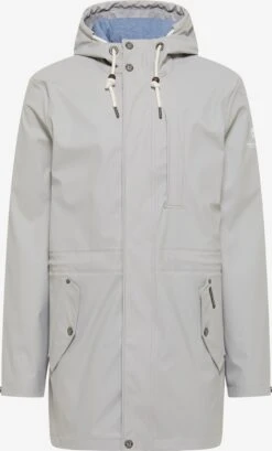Schmuddelwedda Vestes De Mi-saison Parka Mi-saison Homme Gris Clair