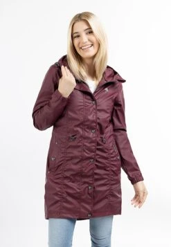 Schmuddelwedda Manteaux De Pluie Manteau Fonctionnel Femme Lie De Vin -Schmuddelwedda 8e18b7623e124f54ed0bbeba8045f079