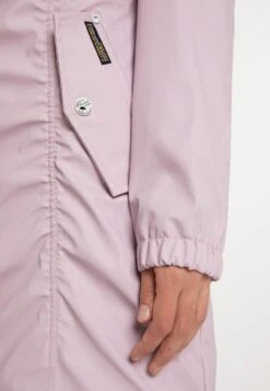 Schmuddelwedda Manteaux De Pluie Manteau Mi-saison Femme Rose Clair -Schmuddelwedda 8ee69b2ce99b88e99ce561d7757be463