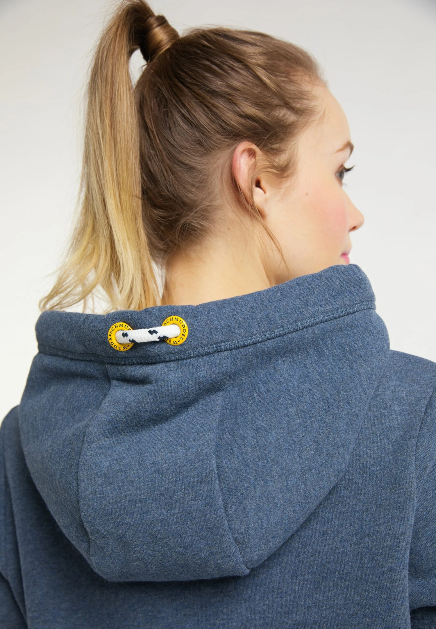 Schmuddelwedda Sweats à Capuche Sweat-shirt Heiligenhafen Femme Bleu Chiné 7 Schmuddelwedda Sweats à Capuche Sweat-shirt Heiligenhafen Femme Bleu Chiné – Image 5