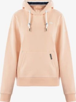 Schmuddelwedda Sweats à Capuche Sweat-shirt Femme Pêche