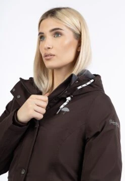 Schmuddelwedda Manteaux De Pluie Manteau Fonctionnel Femme Brun Foncé -Schmuddelwedda 8fc06b7d6368805073a07415000cbdc9
