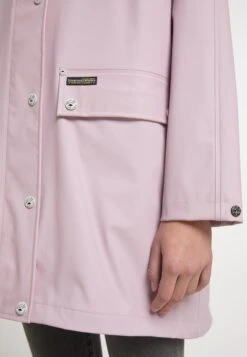 Schmuddelwedda Manteaux De Pluie Manteau Mi-saison Femme Rose Clair -Schmuddelwedda 90e645d7bd9e0a48c91df1e204316485