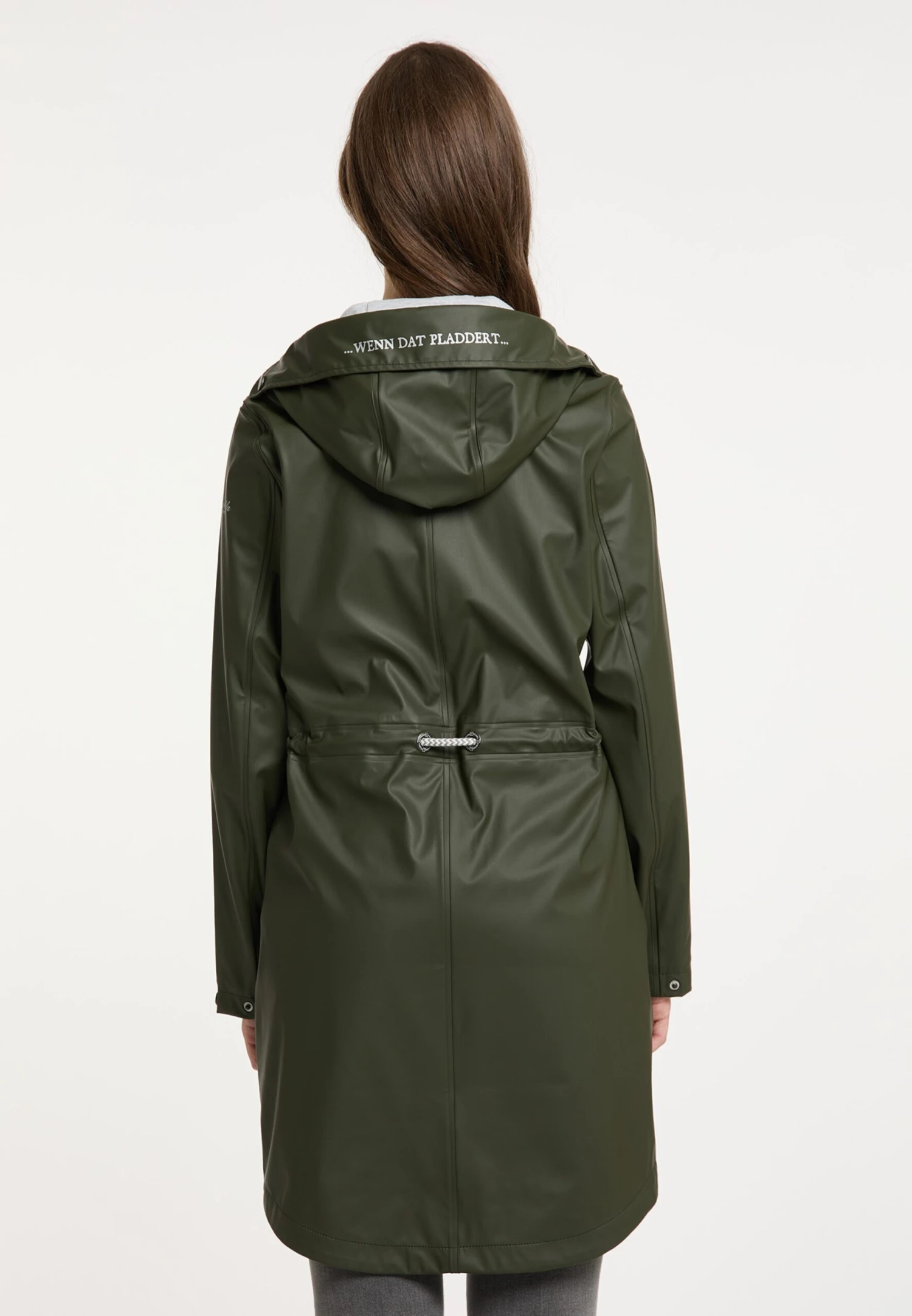 Schmuddelwedda Manteaux De Pluie Manteau Fonctionnel Femme Vert Foncé 5 Schmuddelwedda Manteaux De Pluie Manteau Fonctionnel Femme Vert Foncé – Image 3
