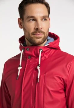 Schmuddelwedda Vestes De Mi-saison Parka Mi-saison Homme Rouge -Schmuddelwedda 93110413d4124c03bed960dfabc2500c
