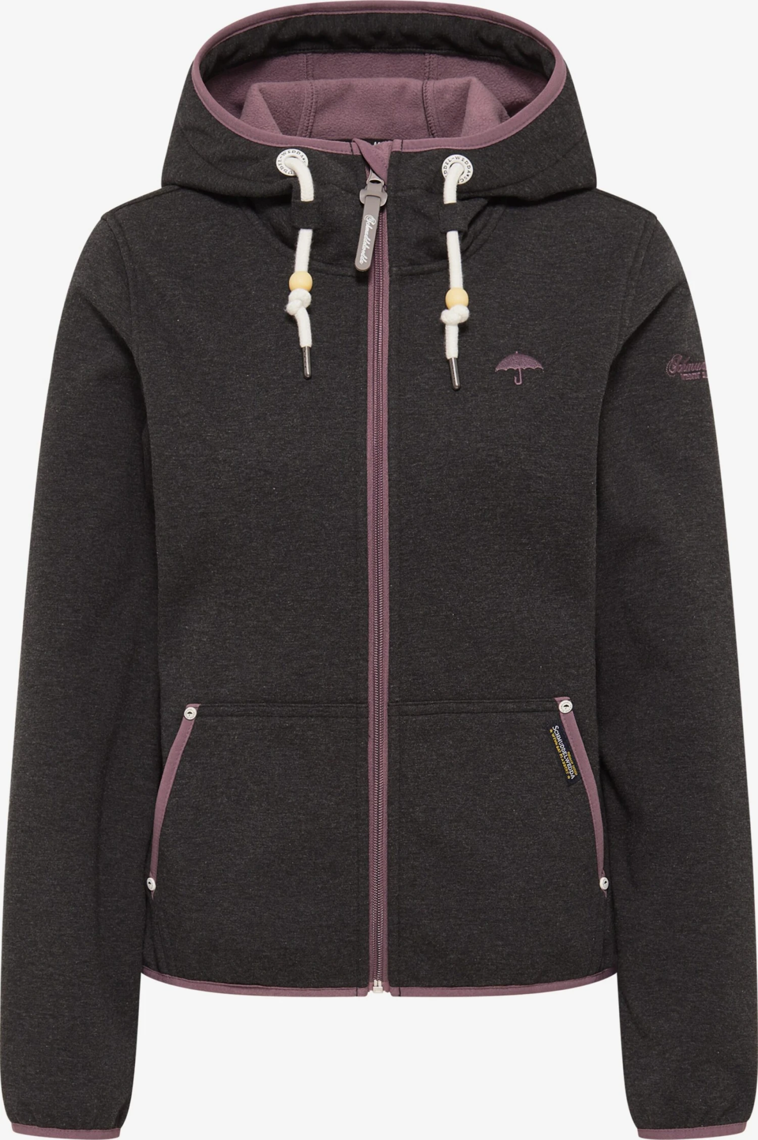 Schmuddelwedda Vestes Dextérieur Veste Fonctionnelle Femme Taupe 3 Schmuddelwedda Vestes Dextérieur Veste Fonctionnelle Femme Taupe