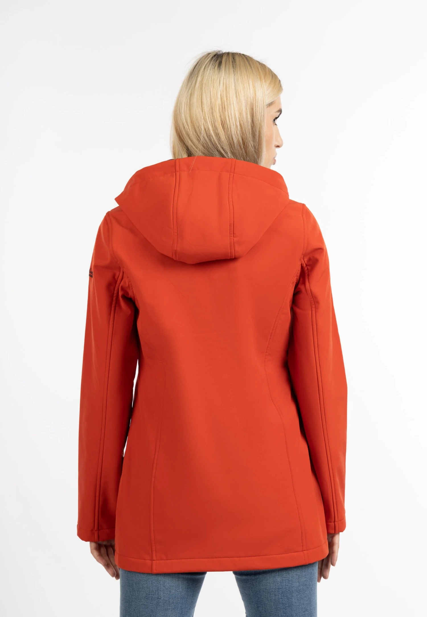 Schmuddelwedda Manteaux Courts Manteau Mi-saison Femme Rouge 5 Schmuddelwedda Manteaux Courts Manteau Mi-saison Femme Rouge – Image 3
