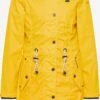 Schmuddelwedda Parkas Parka Mi-saison Femme Citron Vert -Schmuddelwedda 9a58003586790b32d1910a3a2b8a6fc5