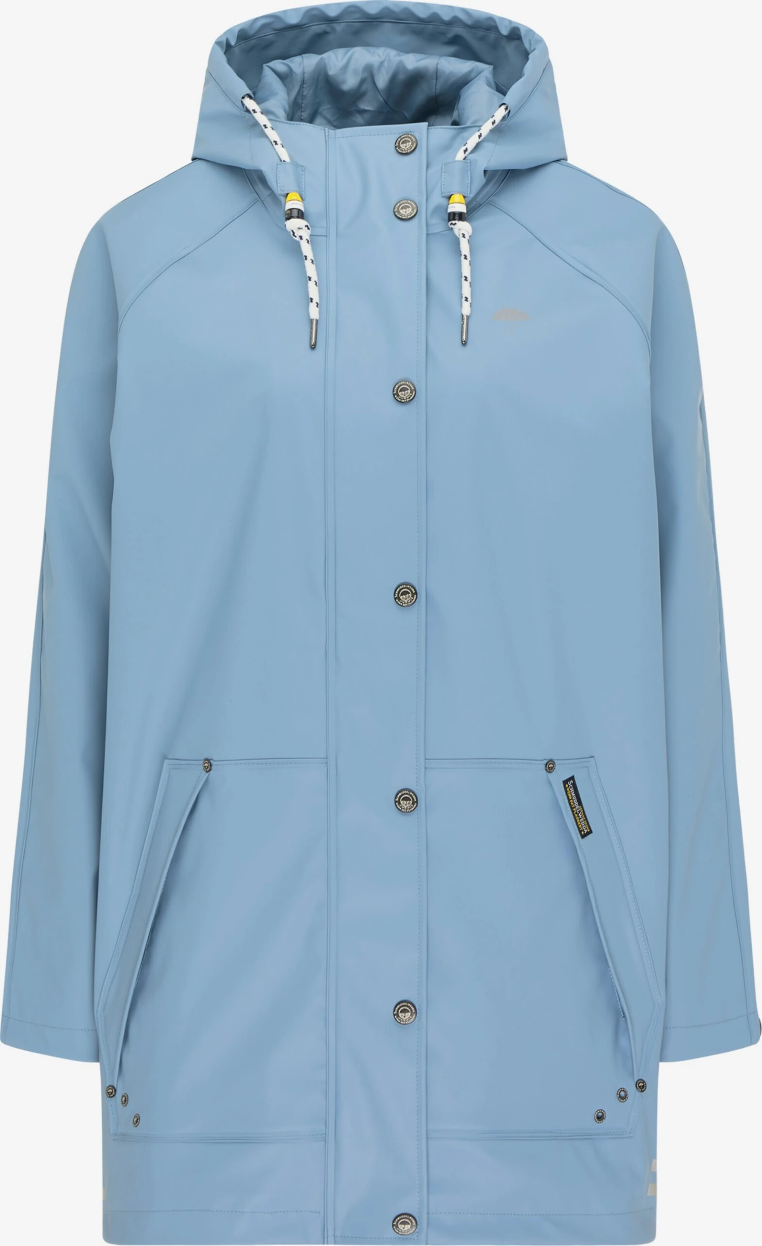 Schmuddelwedda Manteaux De Pluie Manteau Fonctionnel Femme Bleu Clair 3 Schmuddelwedda Manteaux De Pluie Manteau Fonctionnel Femme Bleu Clair