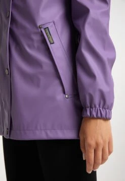 Schmuddelwedda Vestes De Mi-saison Veste Mi-saison Femme Violet Clair -Schmuddelwedda 9c5acb1776d1ed16aab6dd4f3c957fe4