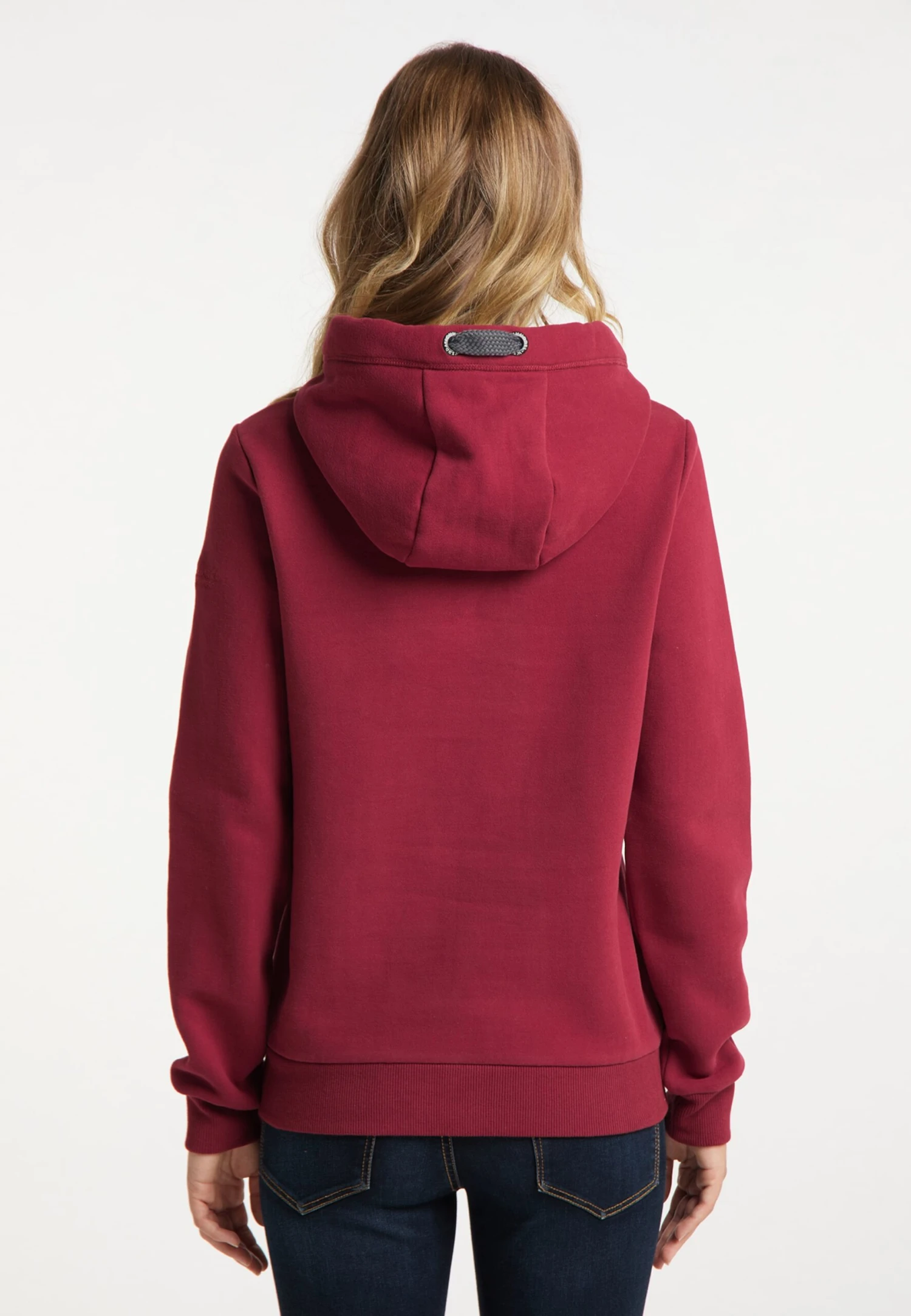 Schmuddelwedda Sweats Sweat-shirt Femme Bordeaux 5 Schmuddelwedda Sweats Sweat-shirt Femme Bordeaux – Image 3