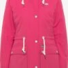 Schmuddelwedda Parkas Parka D’hiver Femme Rose Foncé -Schmuddelwedda 9d48a1ee9508410df36e57a28af00b1e