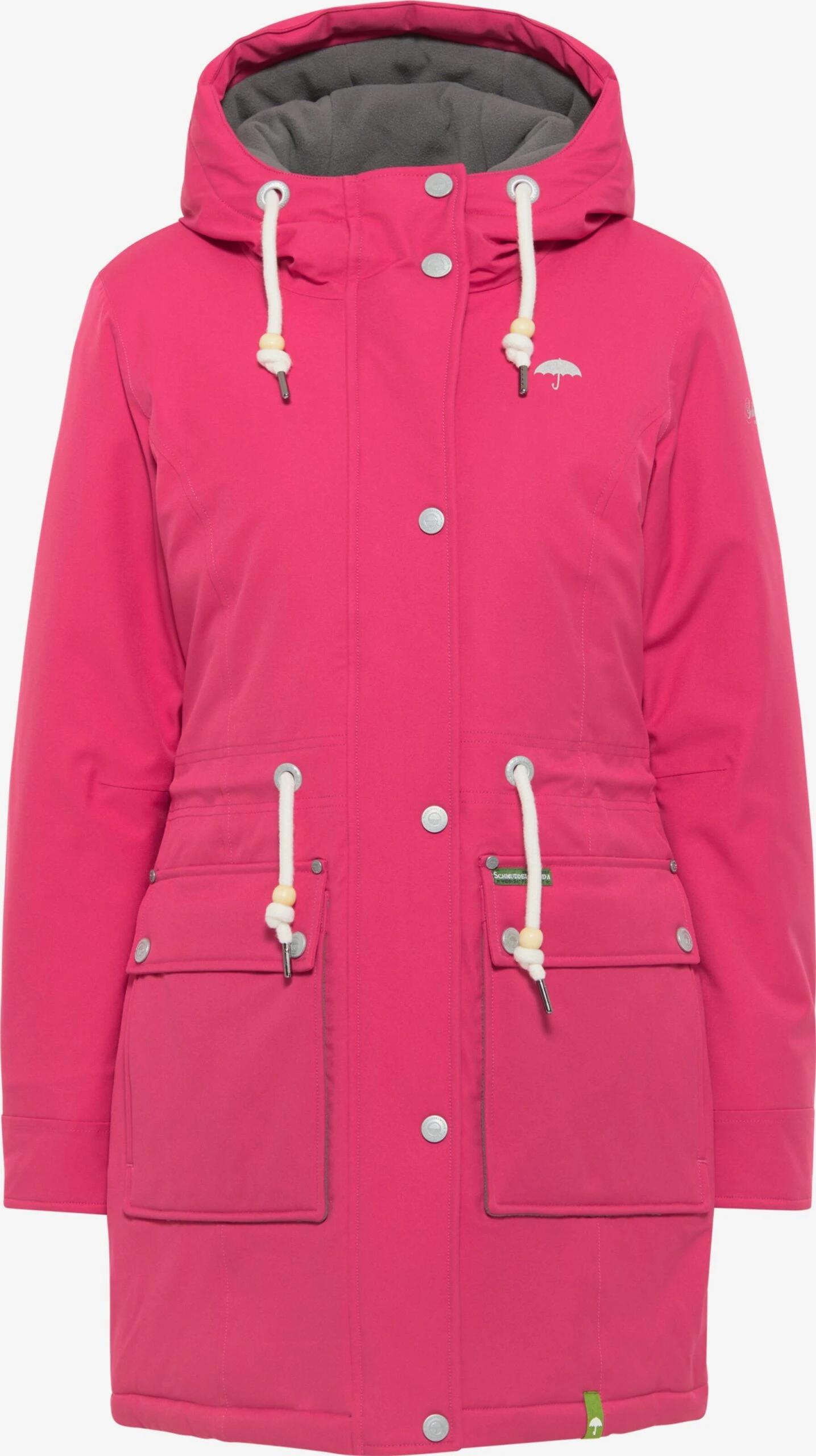 Schmuddelwedda Parkas Parka D’hiver Femme Rose Foncé 3 Schmuddelwedda Parkas Parka D’hiver Femme Rose Foncé